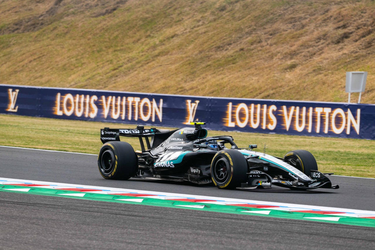 F1日本GP2026で優勝したメルセデスのキミ・アンティネッリのマシン