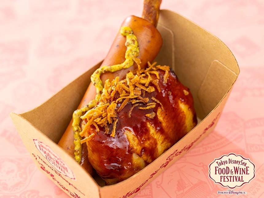 スペシャルイベント「東京ディズニーシー・フード＆ワイン・フェスティバル」「骨付きソーセージとチキンのBBQソース」