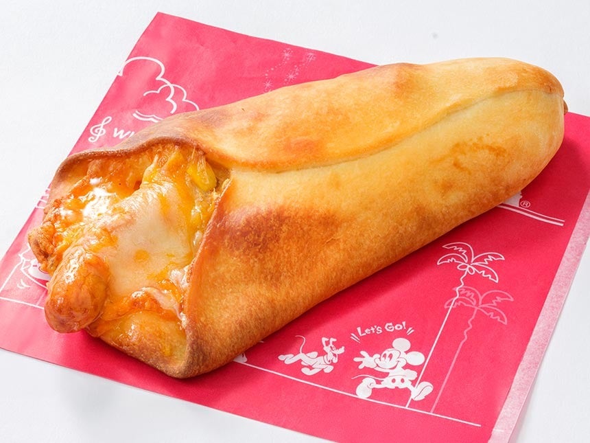 東京ディズニーシー食べ歩きメニュー 期間限定「チーズドッグ（ツナ＆コーンマヨネーズ）」
