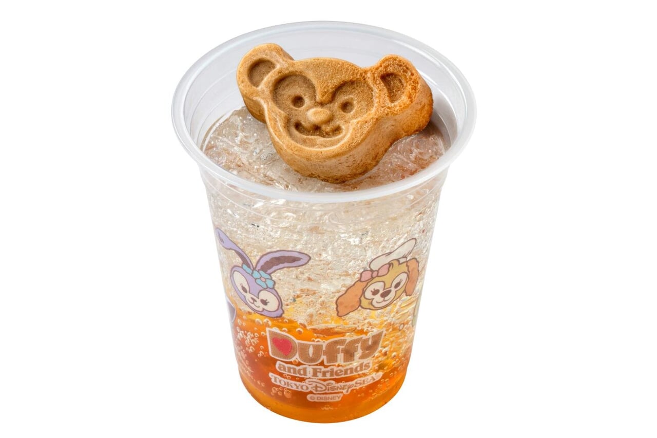 東京ディズニーシー食べ歩きメニュー 期間限定「スパークリングドリンク（紅茶＆オレンジ）」