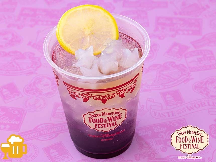 東京ディズニーシー期間限定食べ歩きメニュー ワインフェスのオススメ「スパークリングカクテル（ラム＆マスカット」