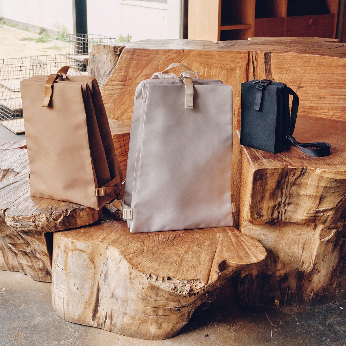 GOOD GOODS ISSEY MIYAKE(グッド グッズ イッセイ ミヤケ)の「JABARA(じゃばら)」シリーズのラインナップ3種類