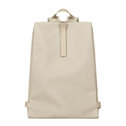 GOOD GOODS ISSEY MIYAKE(グッド グッズ イッセイ ミヤケ)の「JABARA(じゃばら)」ラージサイズのリュック アイボリー色