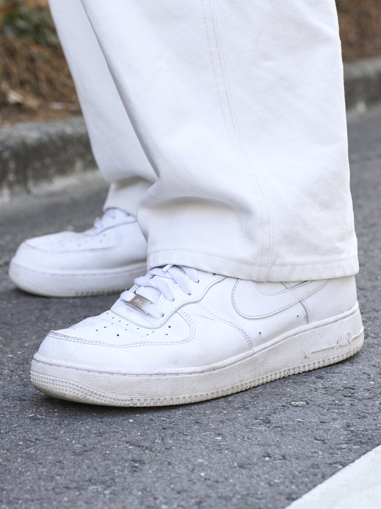 ナイキのエアフォース1の全体像