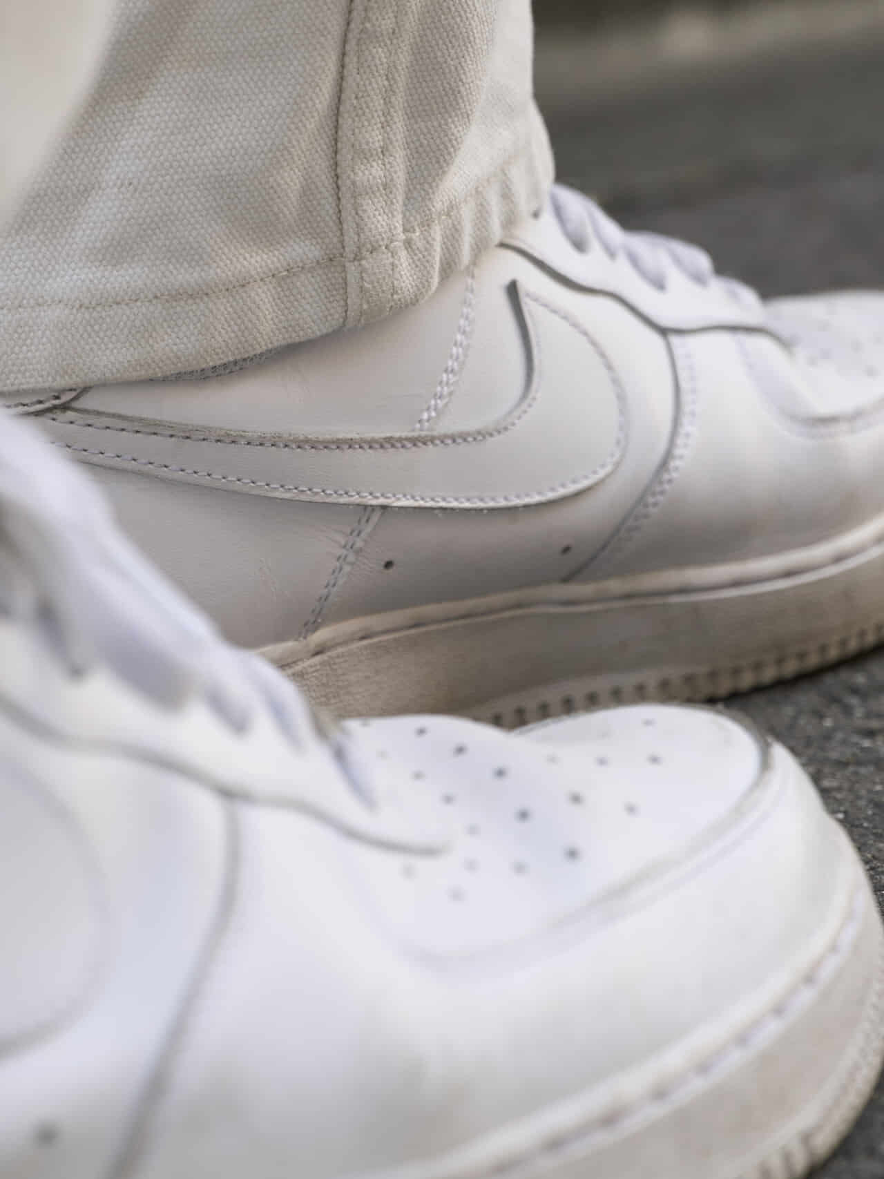 ナイキのエアフォース1のロゴ