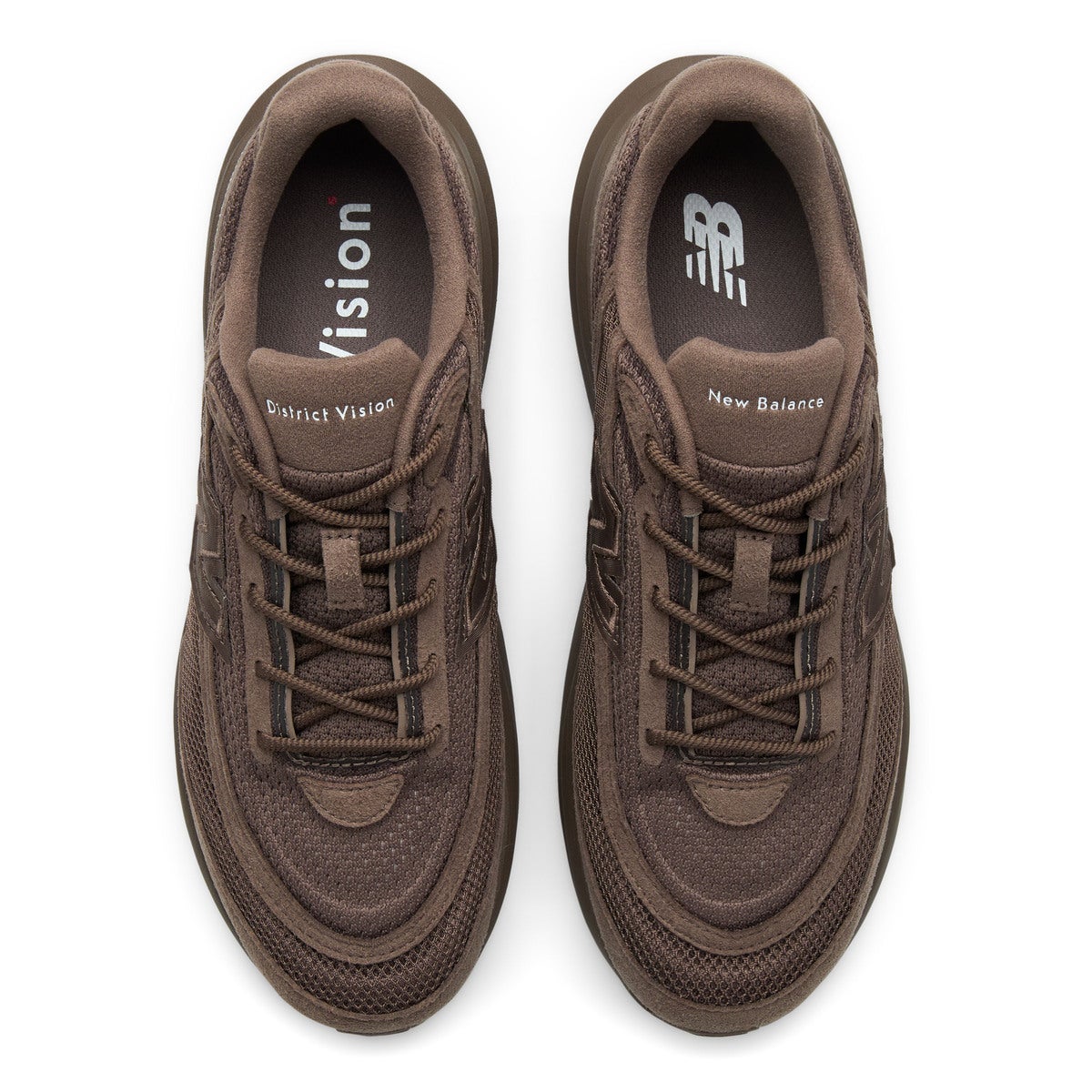 District Vision ＆ New Balance 1080 v15　ブラウン　3