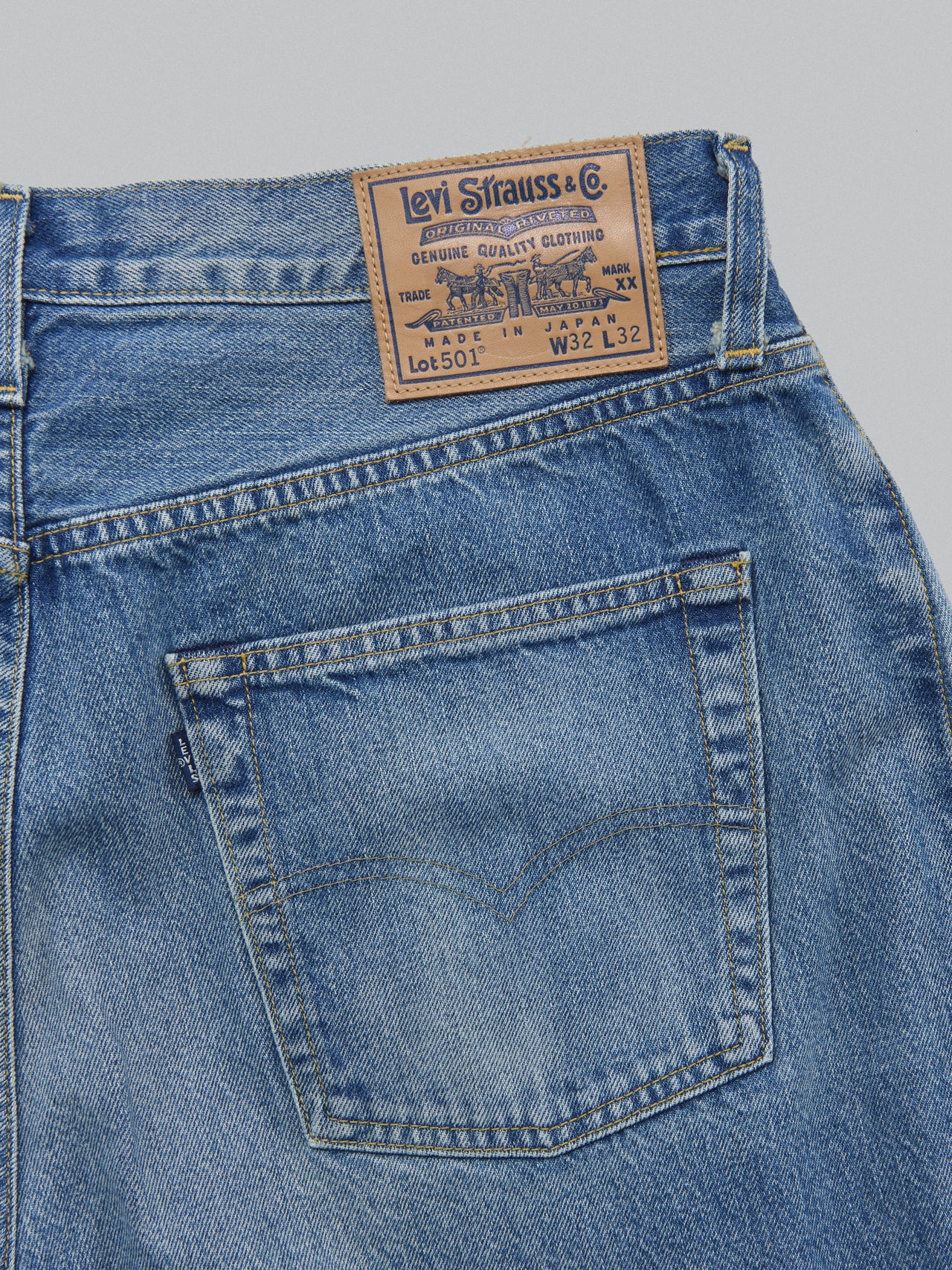 Levi's&reg; BLUETAB&trade; 1980s 501 Customizedの後ろ