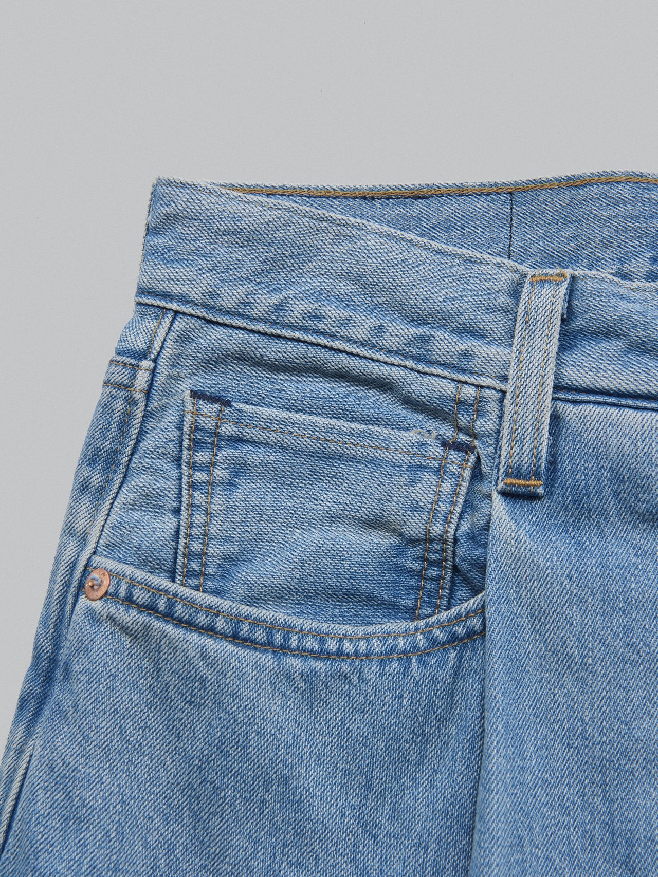 Levi's® BLUETAB™ Wide Pleats Cropのポケット