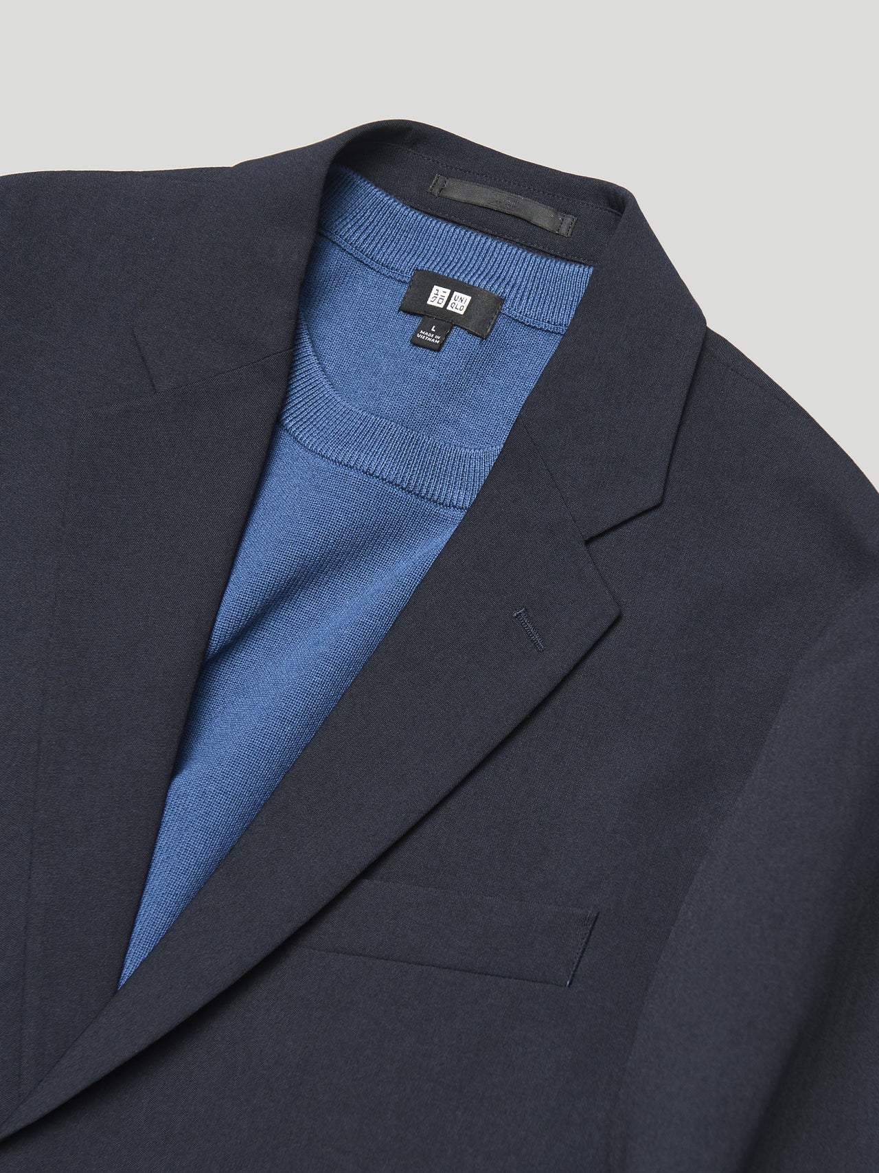 全身「ユニクロ」ビジカジなジャケットコーデ①のディテール