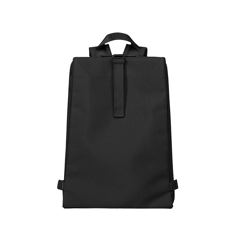 GOOD GOODS ISSEY MIYAKE(グッド グッズ イッセイ ミヤケ)の「JABARA(じゃばら)」ミディアムサイズのリュック ブラック