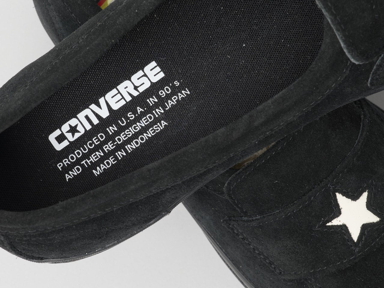 【コンバースの裏名品】流行りのローファースニーカーなら「CONVERSE」で。当時無かったブラック＆ブラックが大人っぽい。／ワンスター ローファー