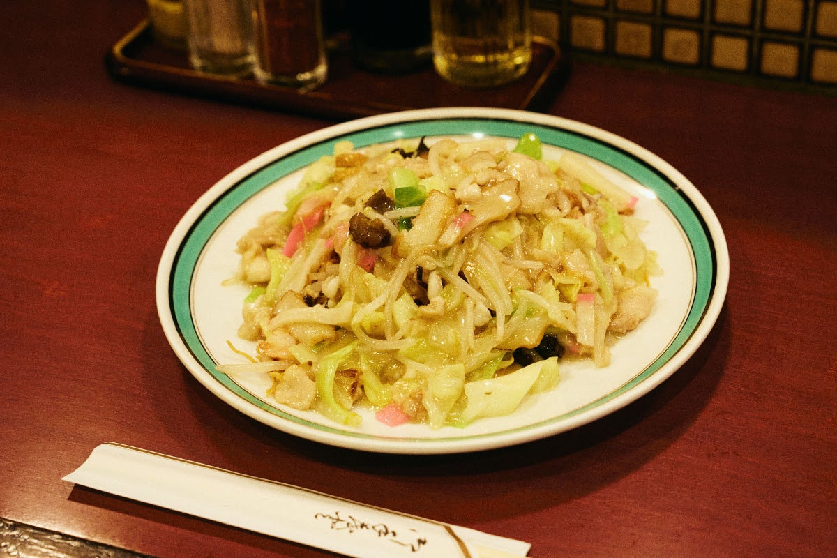 東京・赤坂 中華料理店「金葉庭」皿うどん