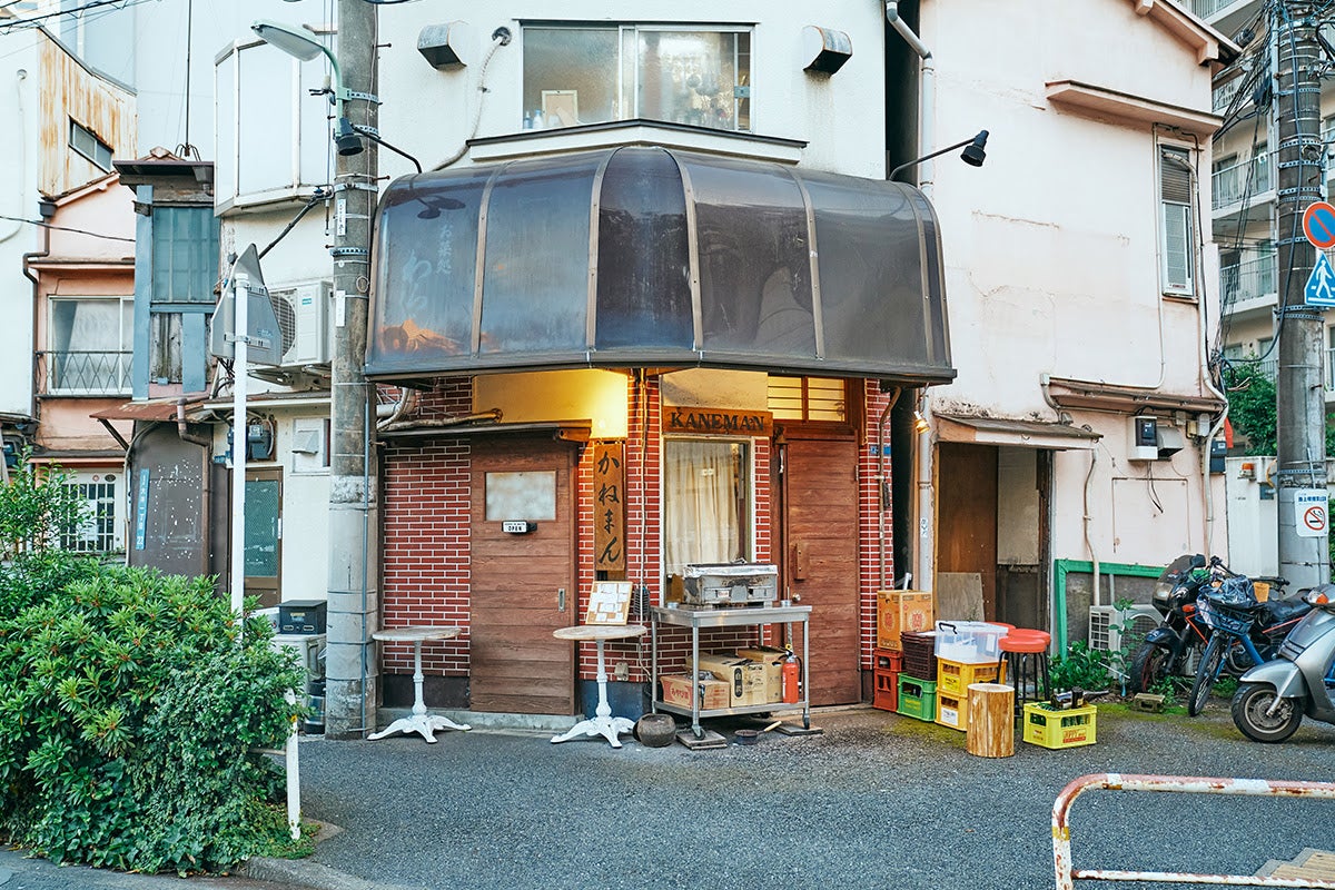 ふぐとうなぎの店「かねまん」外観