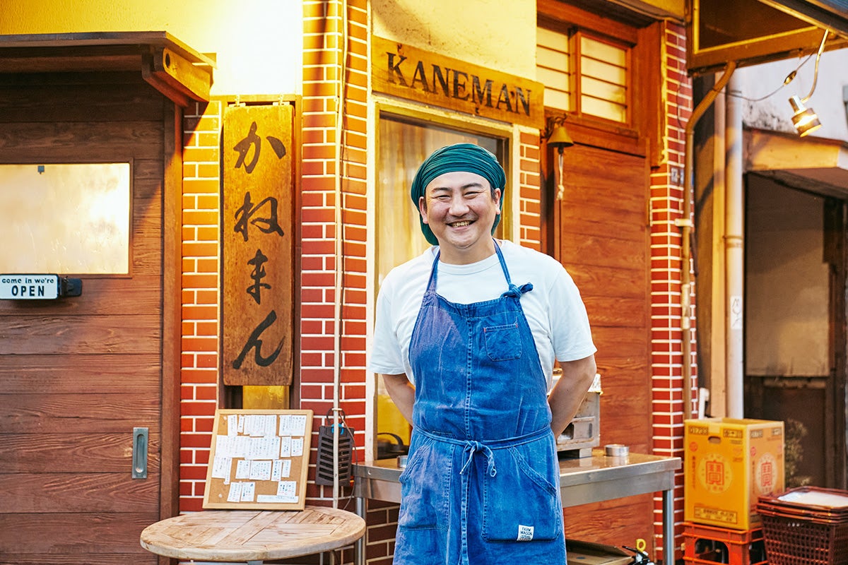 「かねまん」店主