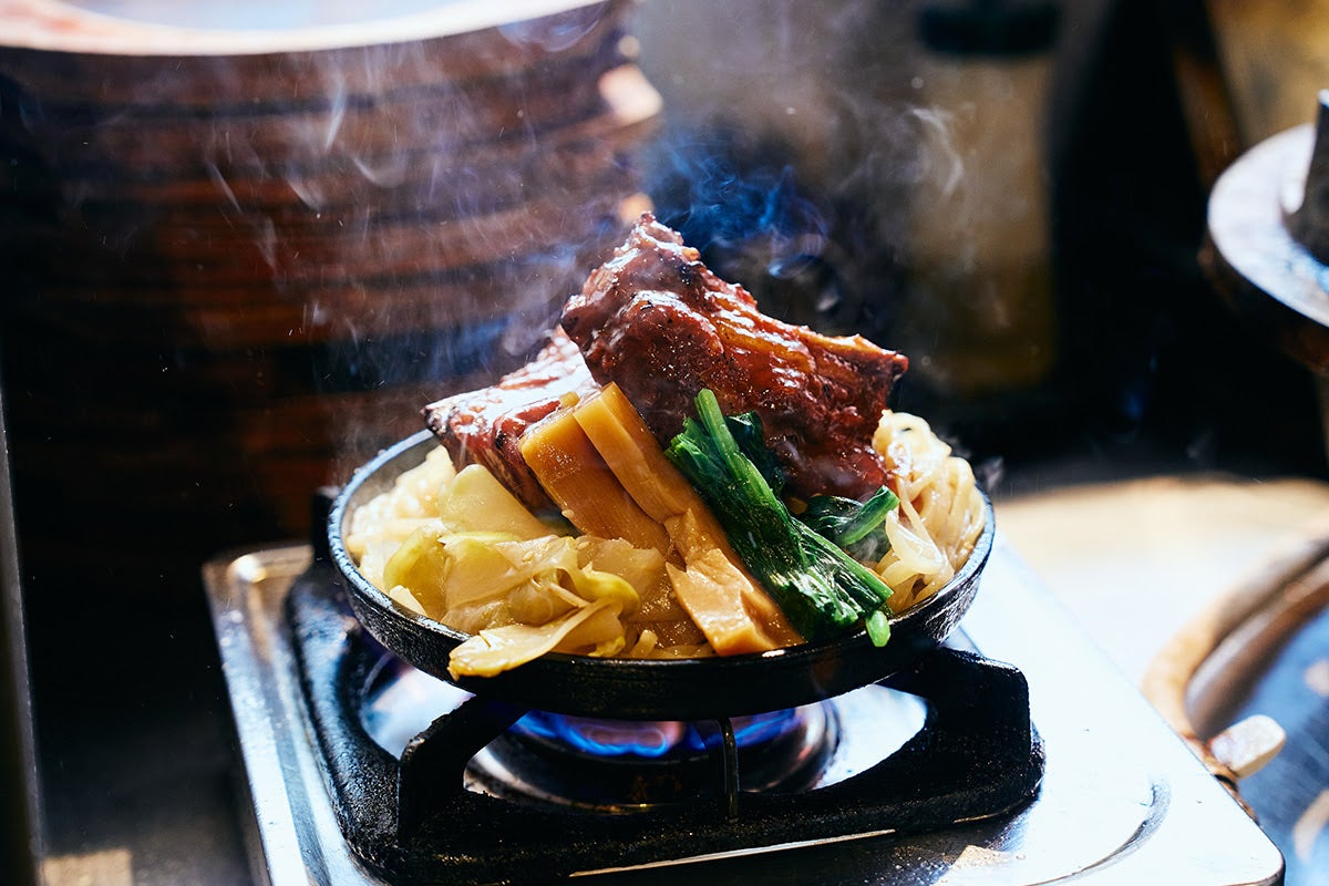 【東京・中野】叉焼専門ラーメン店「福籠叉焼」メニュー「魯肉炒麺」