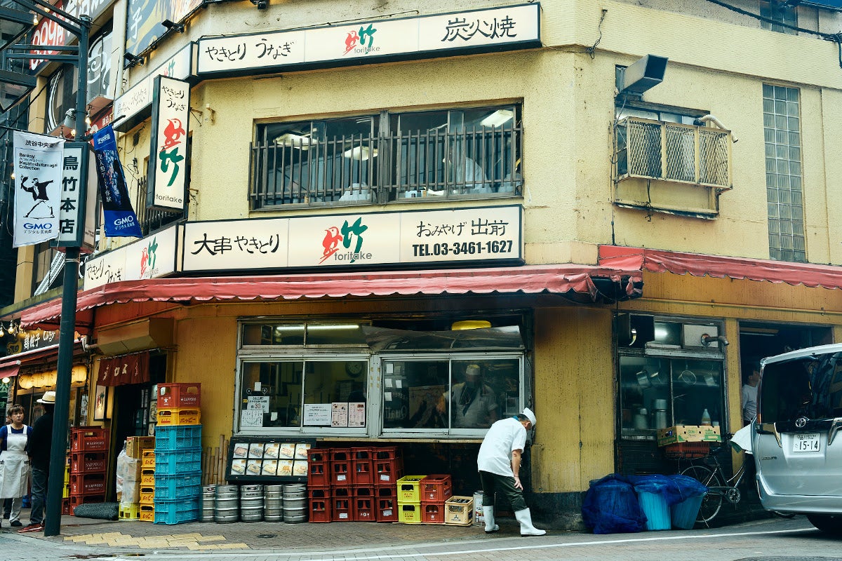 渋谷道玄坂にあるやきとりと鰻の店「鳥竹総本店」