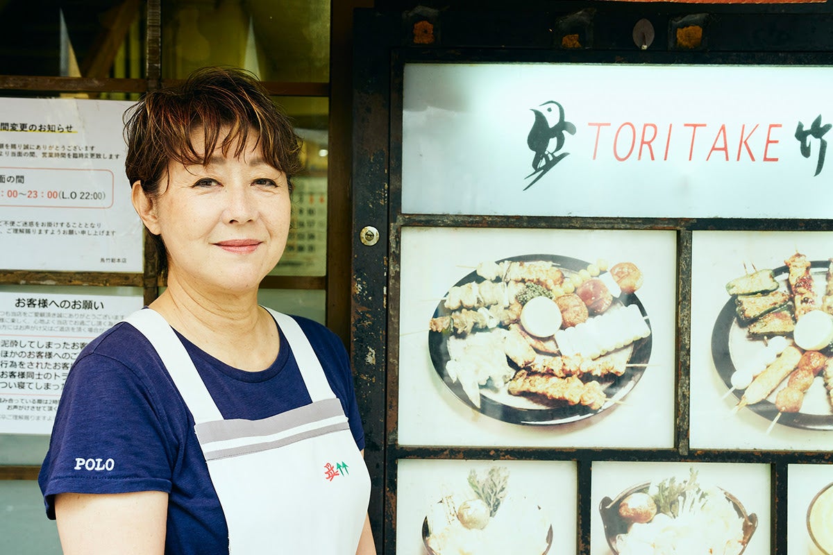 渋谷道玄坂にあるやきとりと鰻の店「鳥竹総本店」代表取締役・間島京子さん