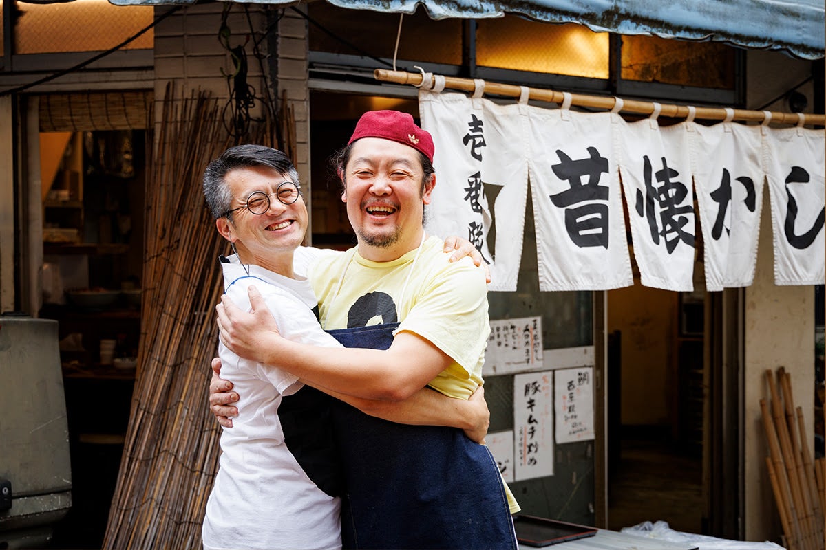 デザイナー・アベケイスケさんと、鎌田の定食屋「壱番隊」店主