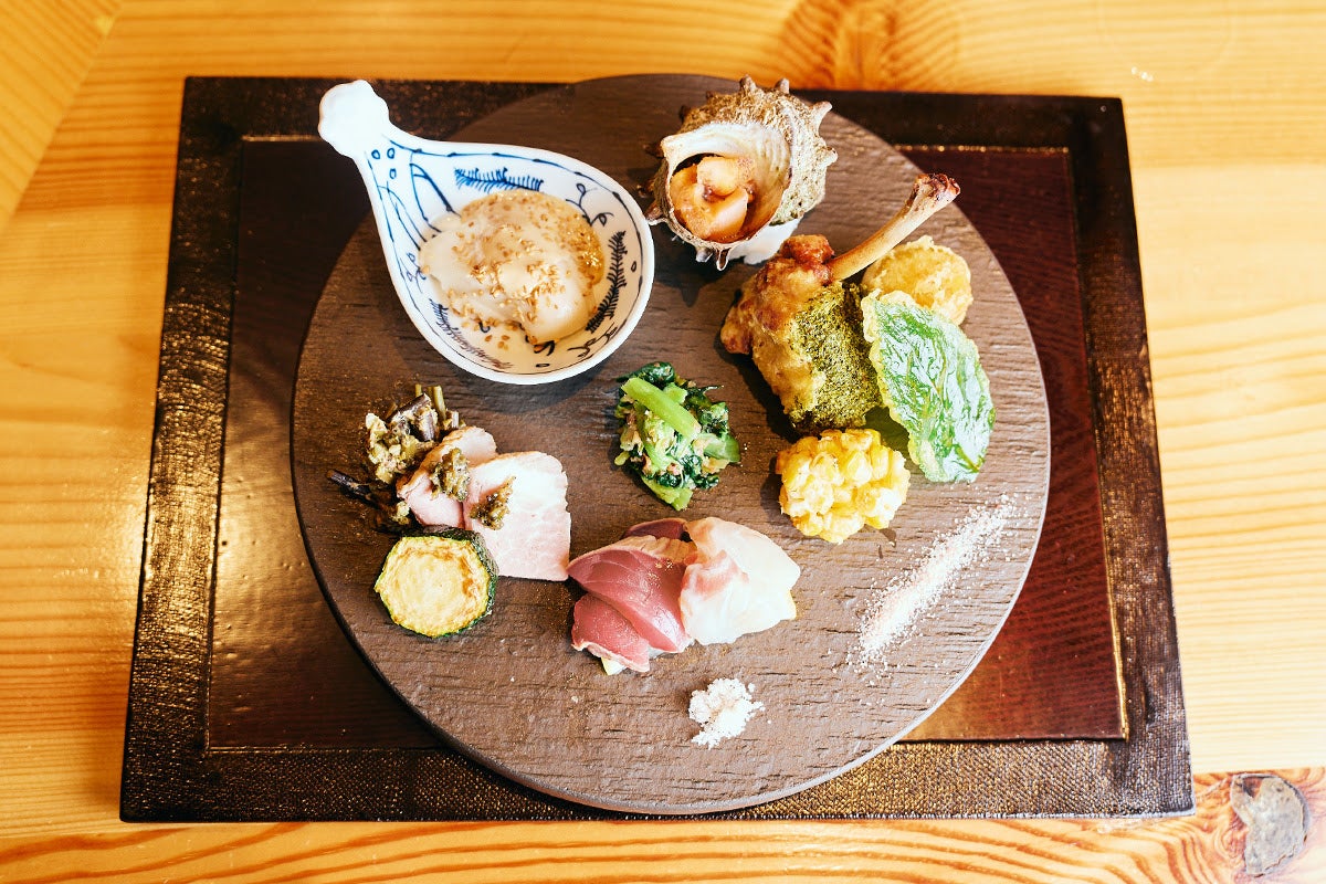 やまぼうし前菜ふかん