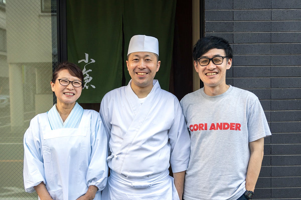株式会社ニューロマジック取締役 木村隆二さんと「すし処 小倉」店主と奥様