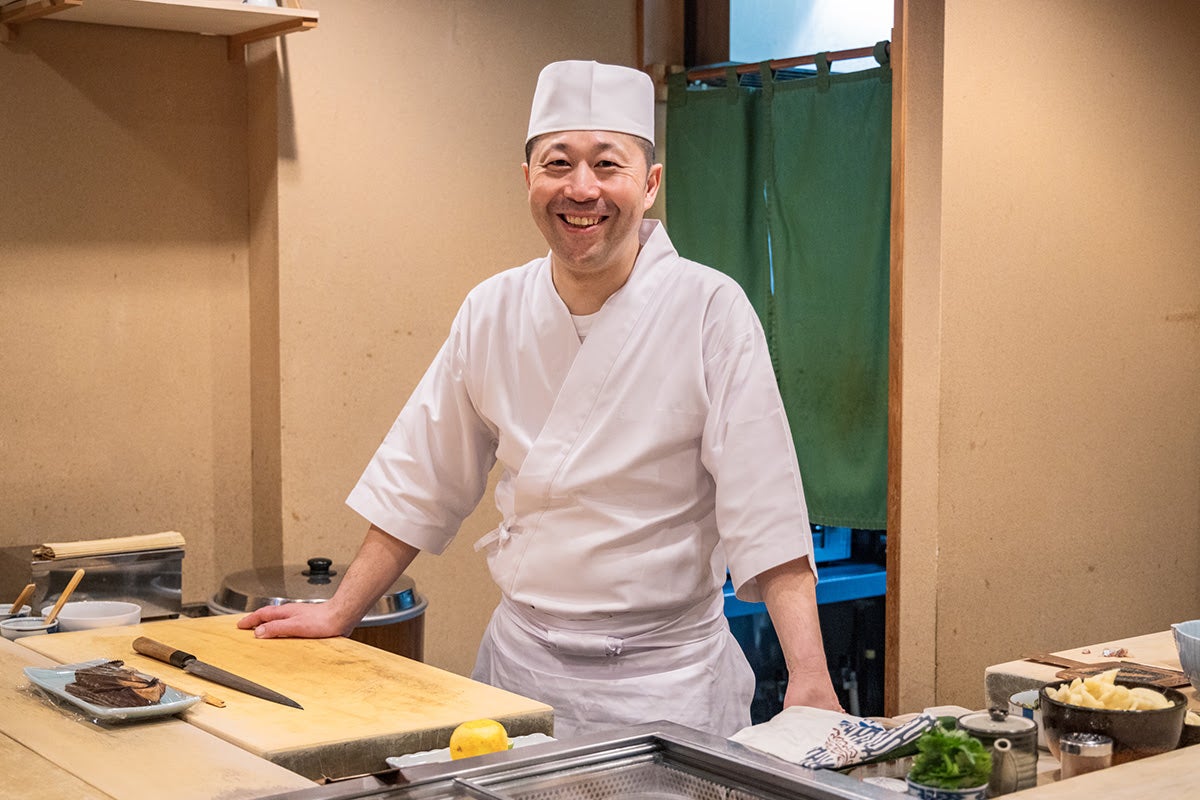 「すし処 小倉」店主