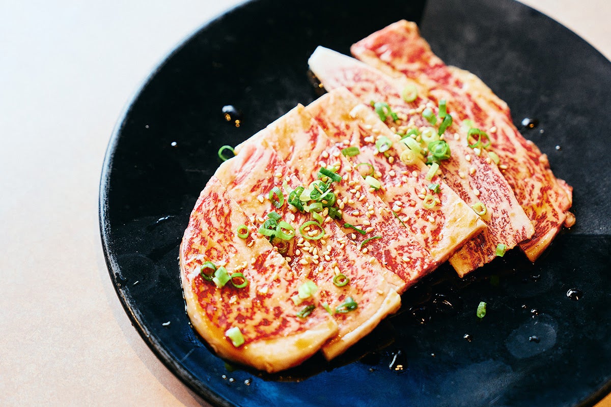 「一幸園」綺麗にサシがロース肉