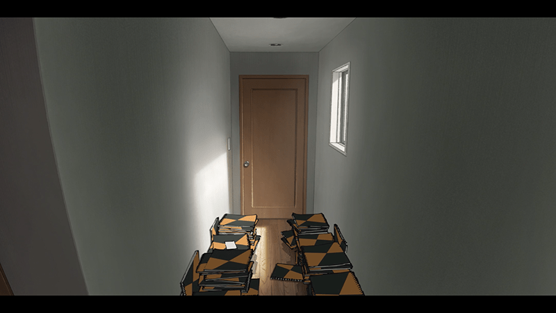 「ルックバック」京本の部屋に続く廊下