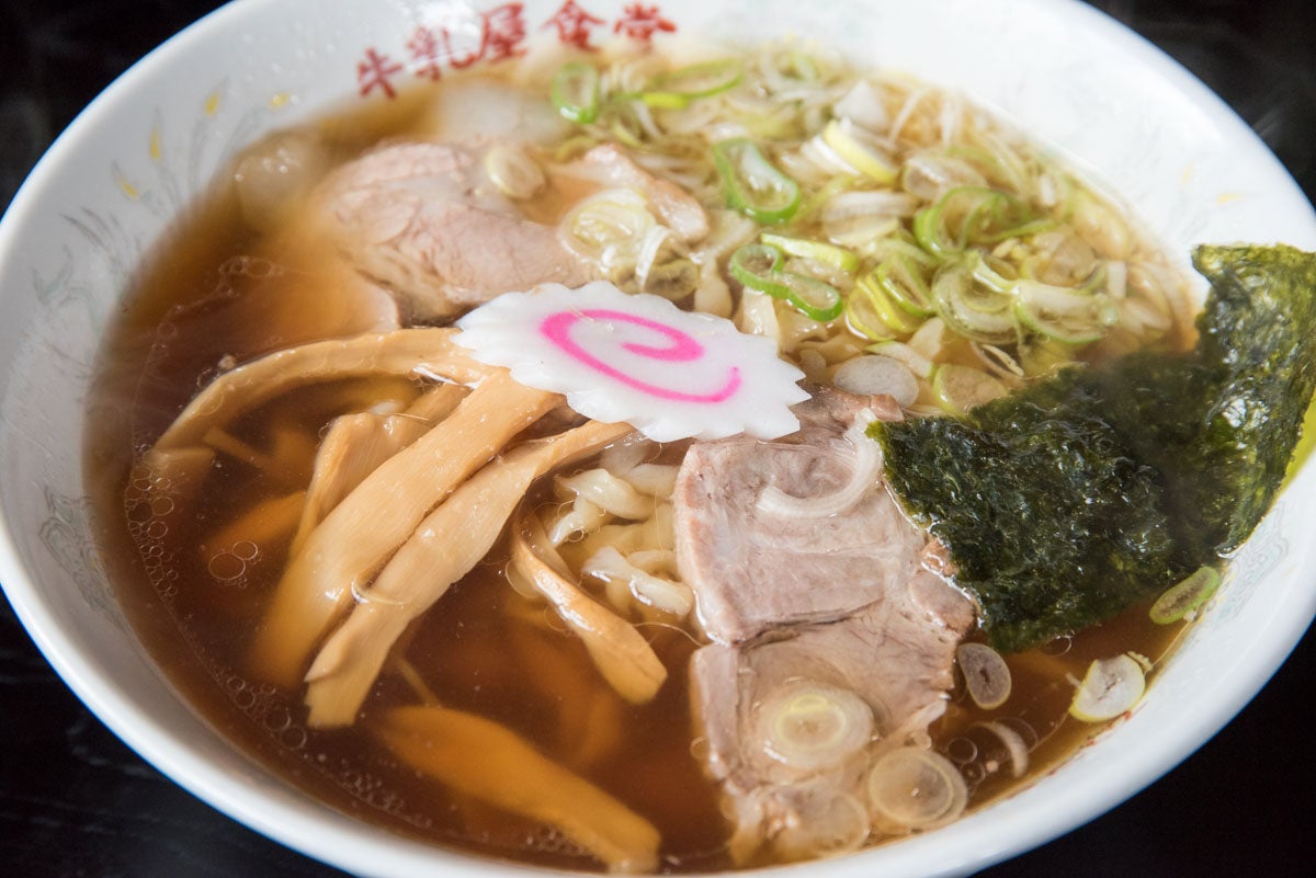 福島県会津若松市『牛乳屋食堂』ラーメン