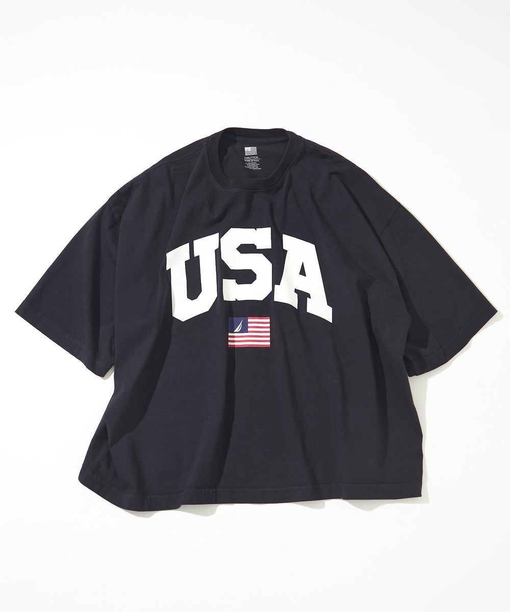 「ノーティカ（NAUTICA）」 MADE IN USA Tシャツコレクション usaロゴ