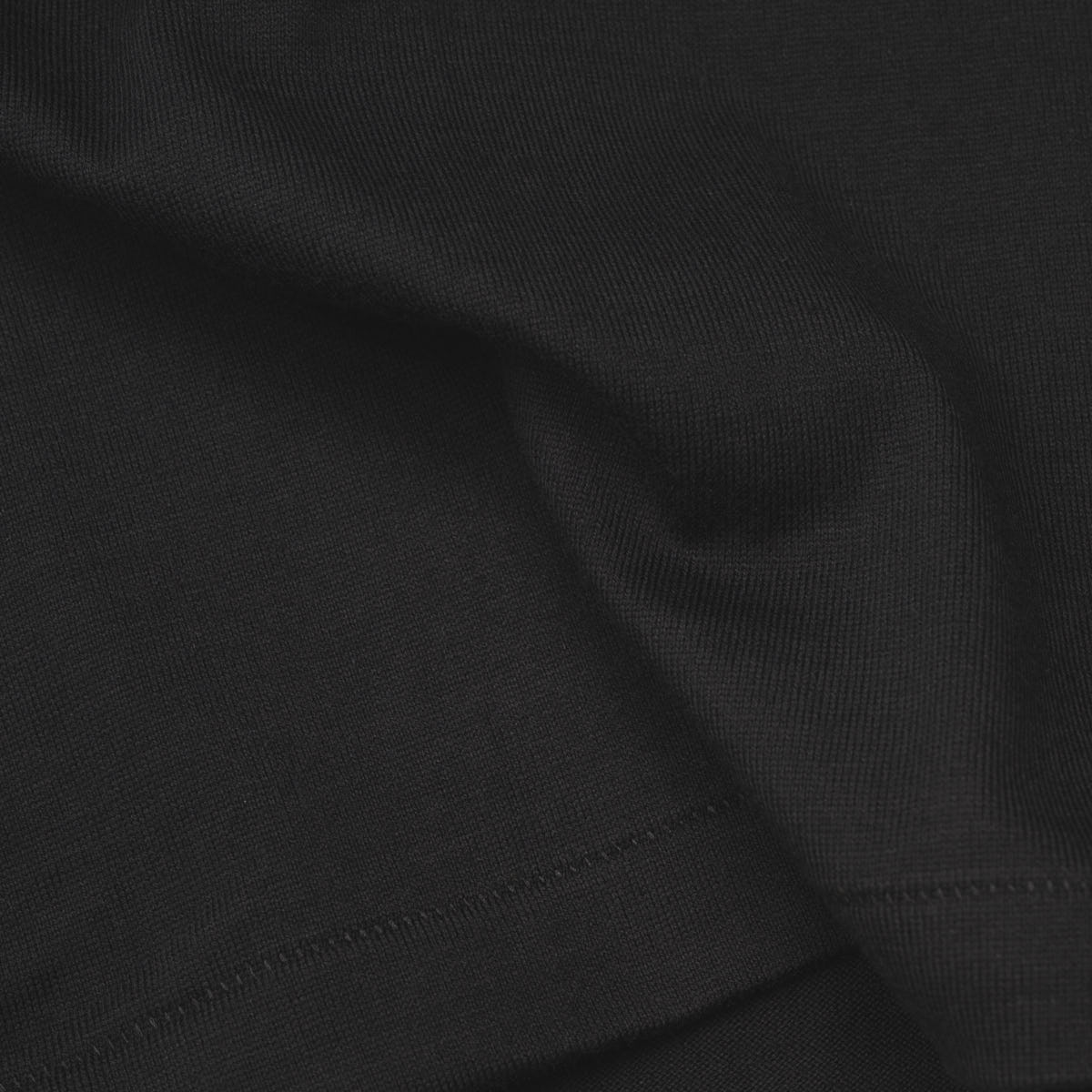 エディターが愛用する「ヘインズ」のパックTシャツ／Hanes T-SHIRTS KURO クルーネックロングスリーブTシャツの素材感