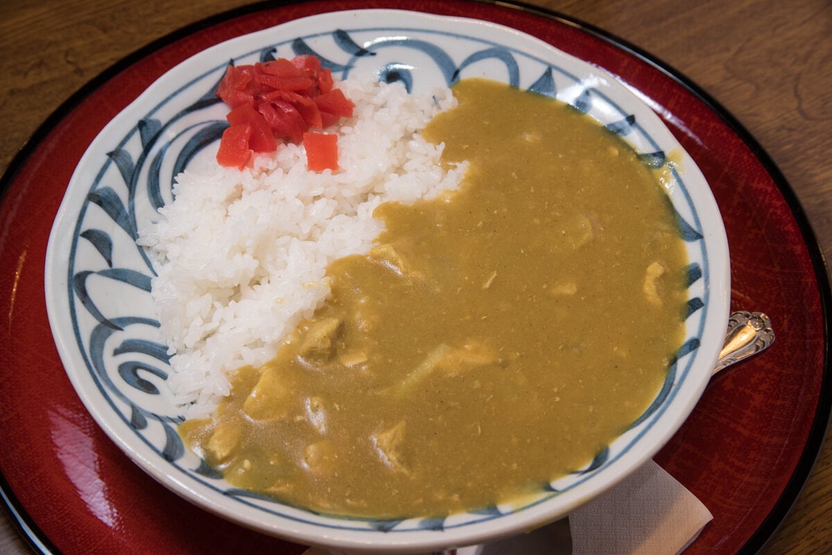 岩手県・一関市「和風レストラン松竹」カレーライス