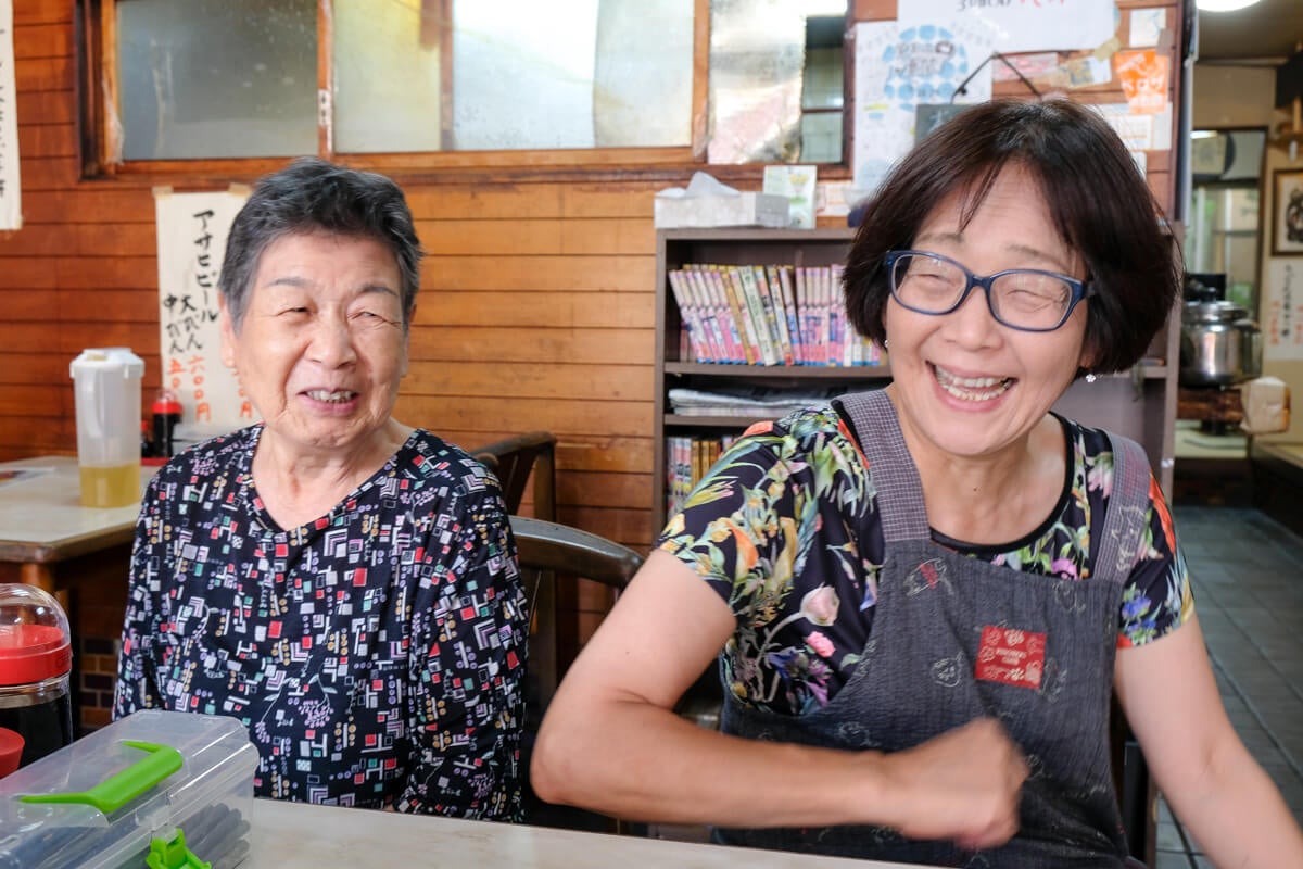 愛知県名古屋市『玉屋』二代目の齊藤美奈子さんと三代目の齊藤千壽子さん