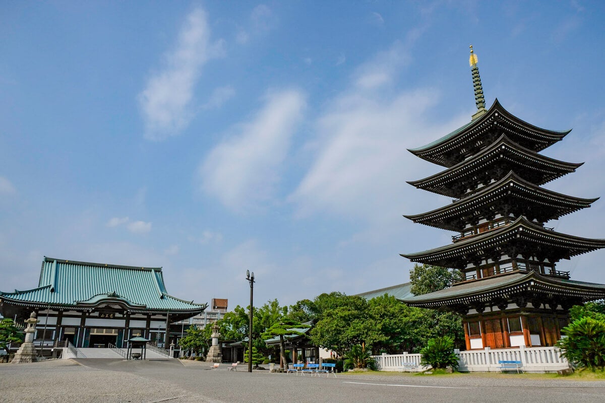 【愛知県・名古屋市】「玉屋」の近くにある覚王山日泰寺