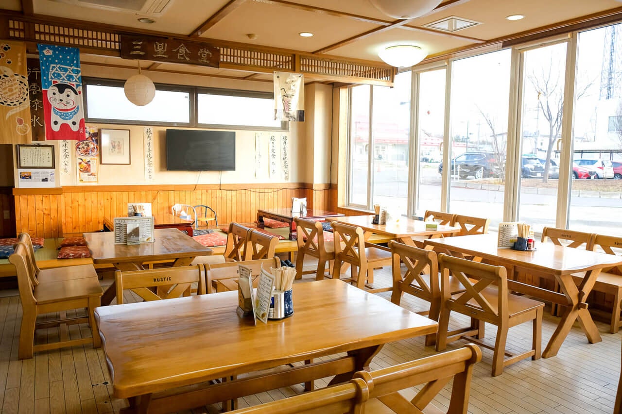 北海道・名寄市「三星食堂」建て直された食堂の建物