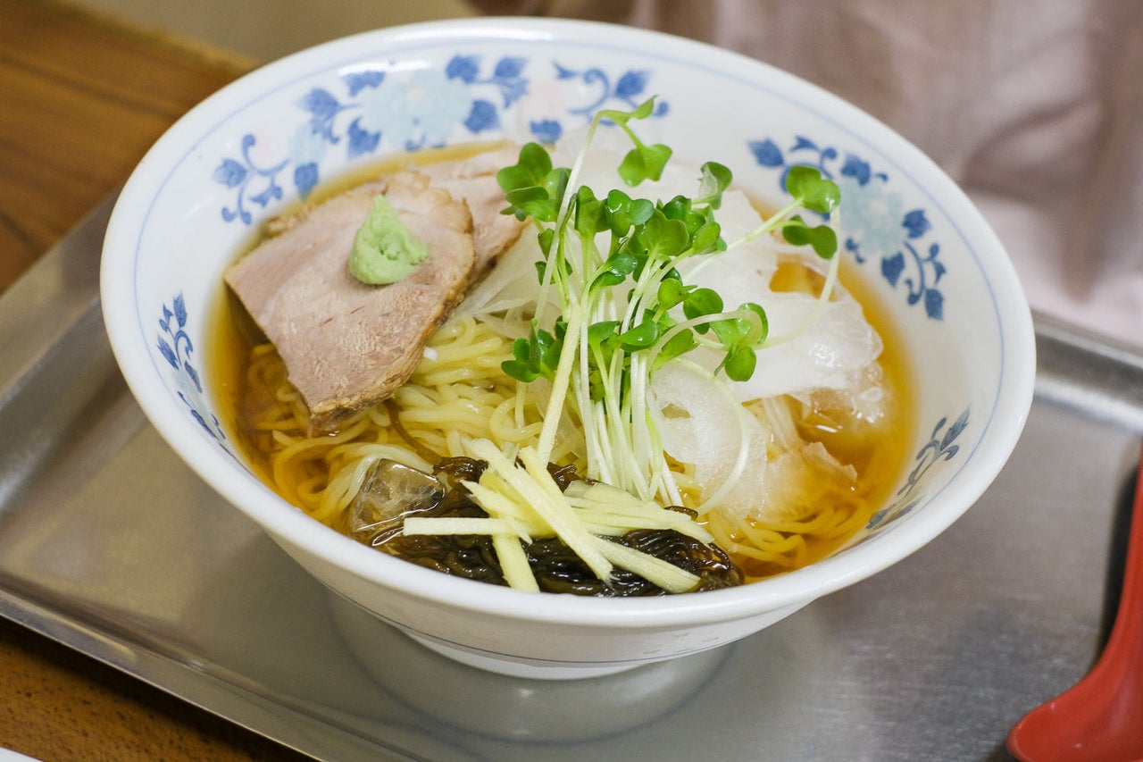 青森県八戸市『キクヤ食堂』かつおだしがさっぱり旨し!な夏ラーメン