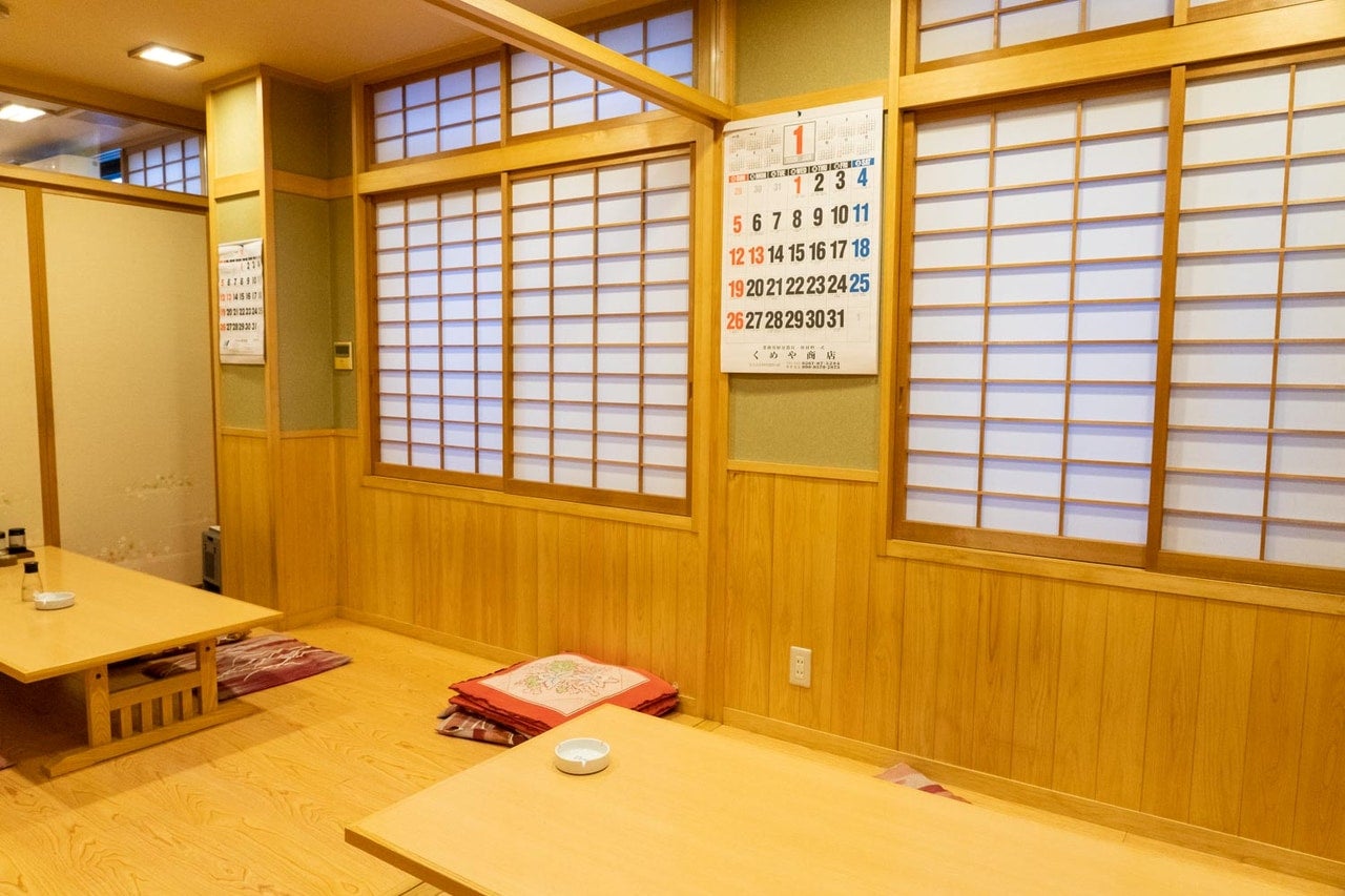 長野県小海町『桔梗家』店内の様子
