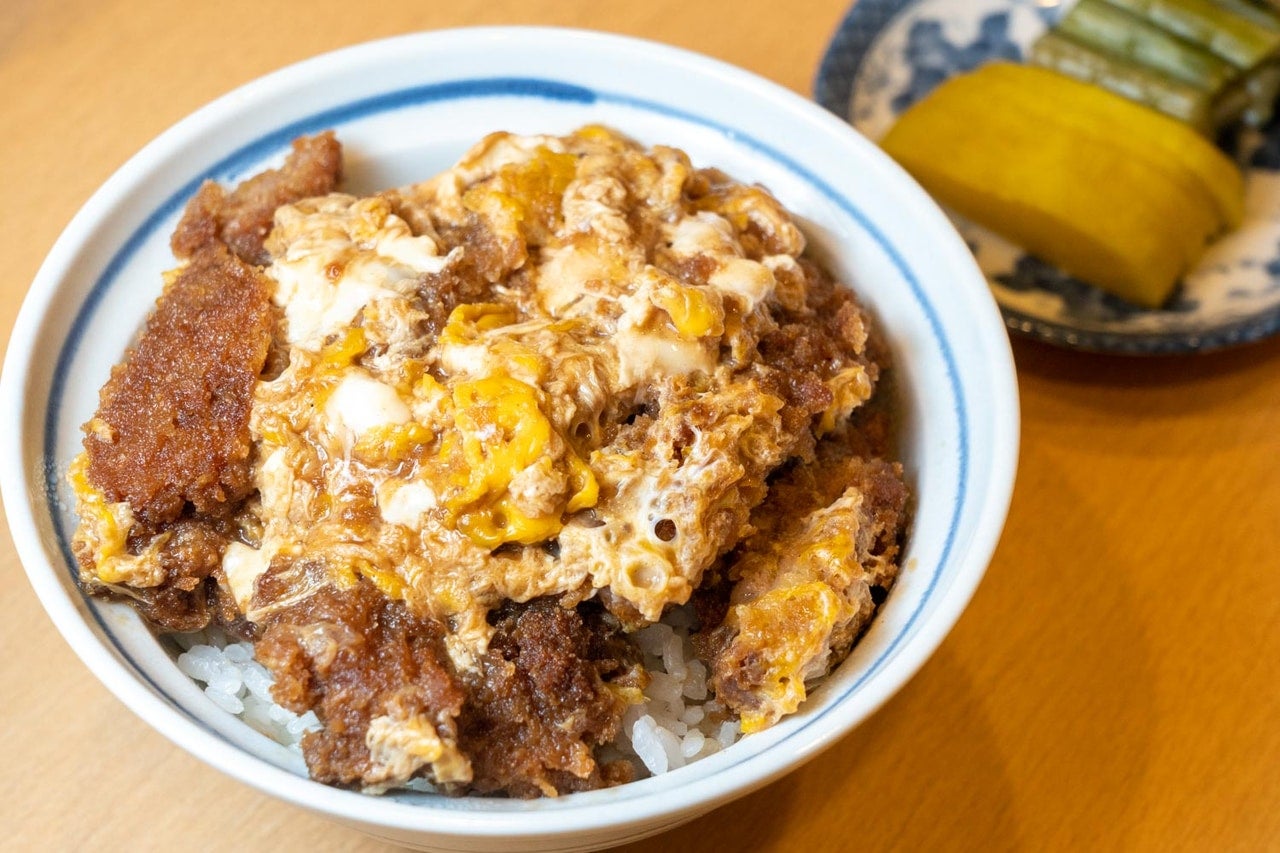 長野県小海町『桔梗家』玉子煮かつ丼