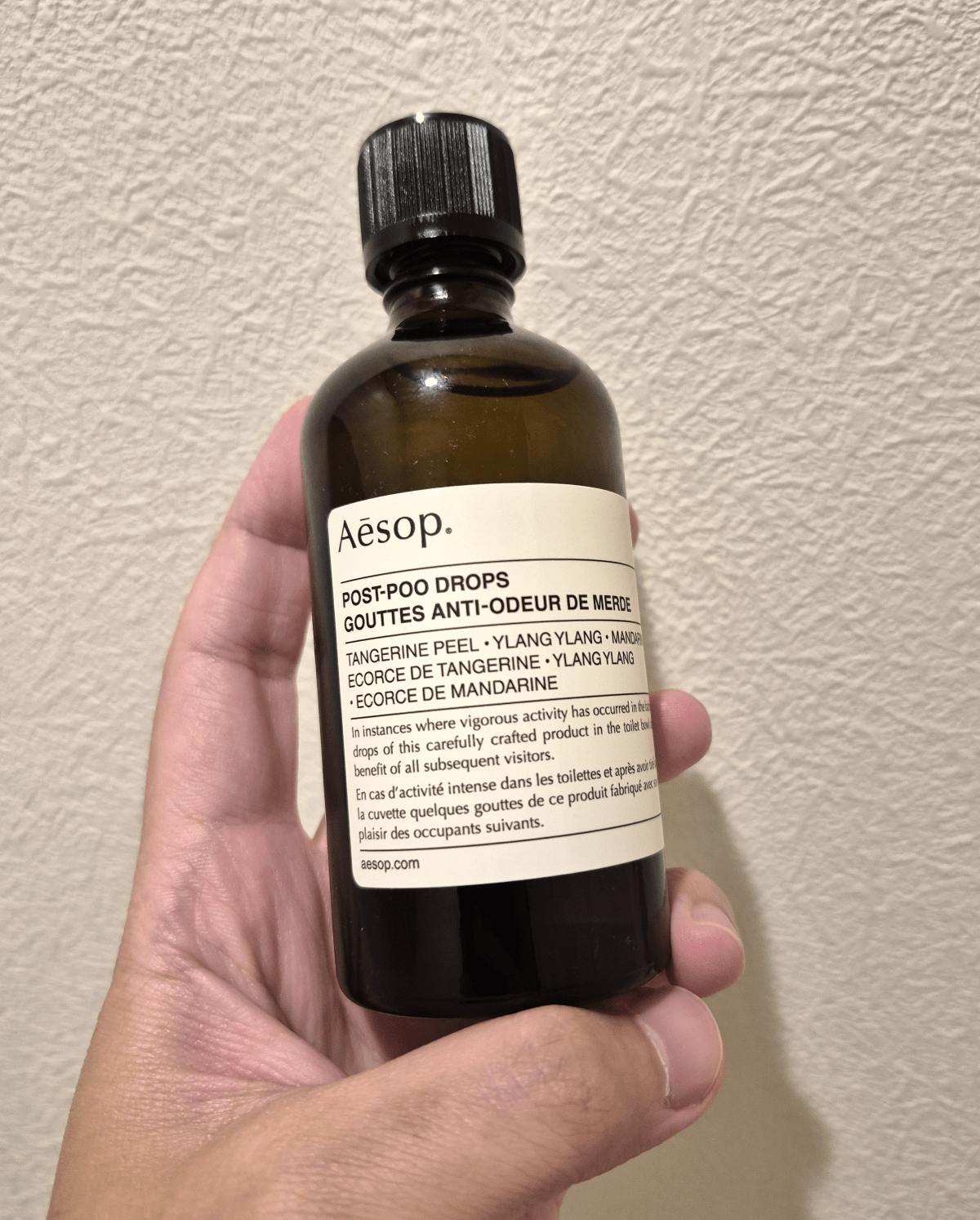 イソップ(Aēsop) ポスト プー ドロップス サイズ