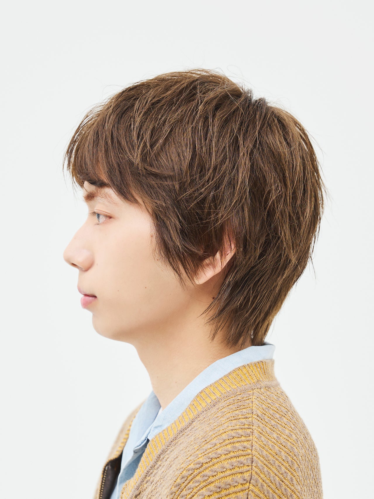 雰囲気まで洒落る、アレンジ系ウルフショート　side