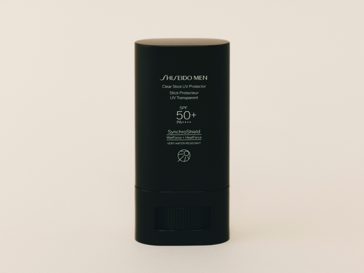 SHISEIDO メン クリアスティック UVプロテクター　商品画像の正面