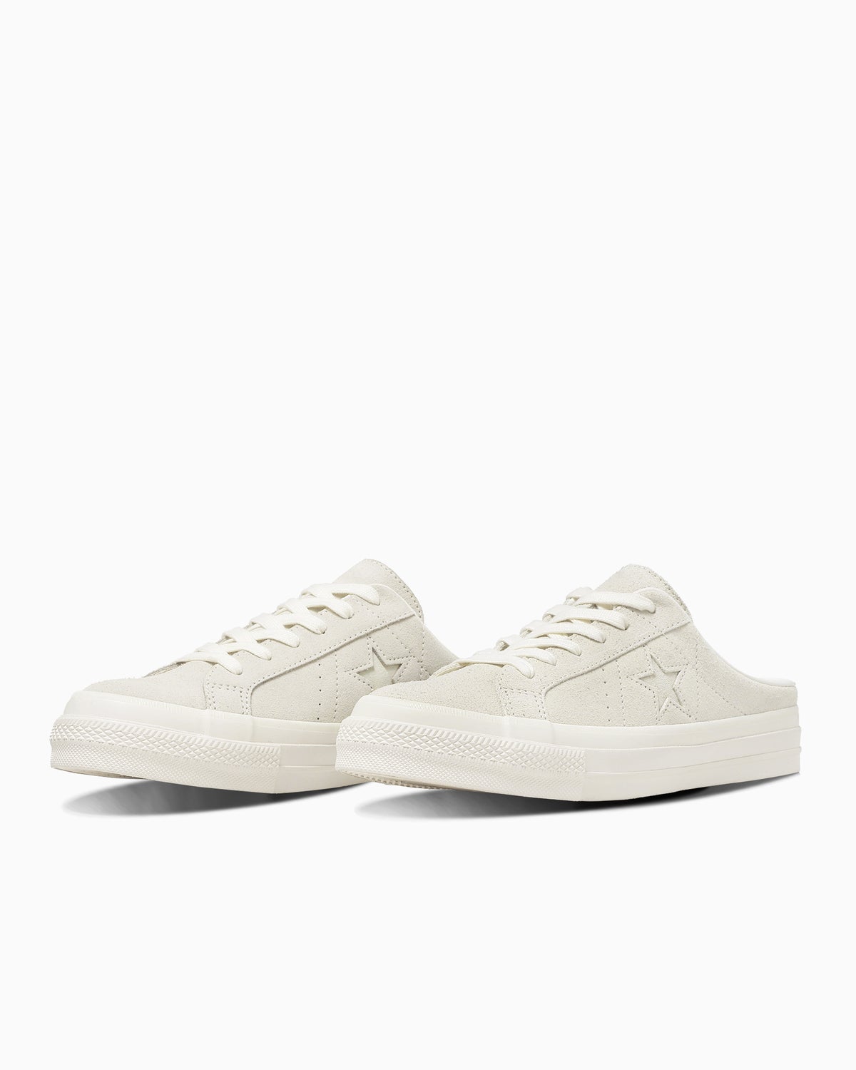 converse ONE STAR SUEDE MULE　オフホワイト　1