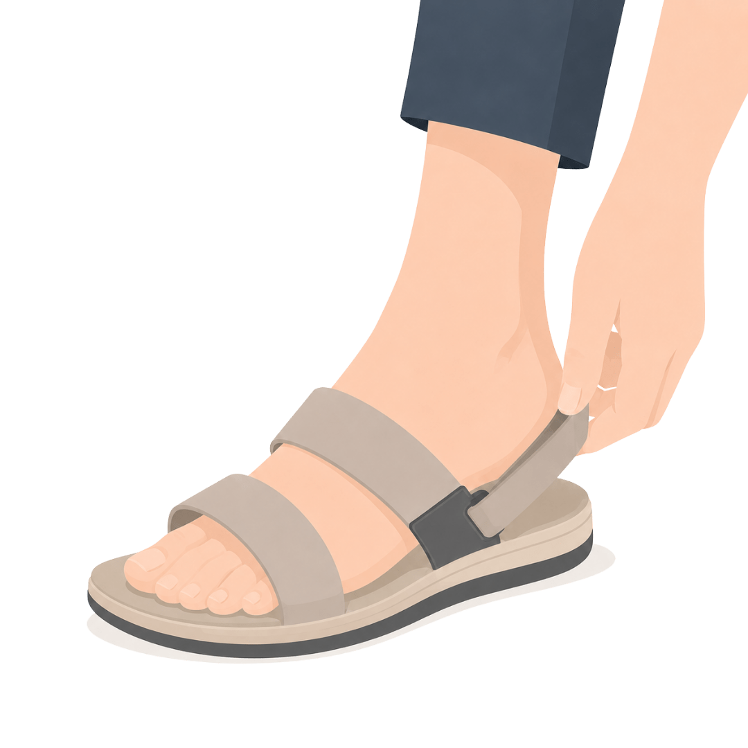 サンダルイラスト