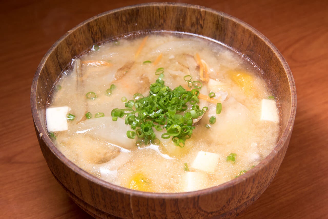 大分県大分市『和風グリル たかをや、』だんご汁
