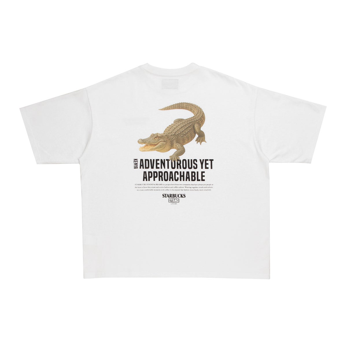 アニマルプリントTシャツ　ワニ