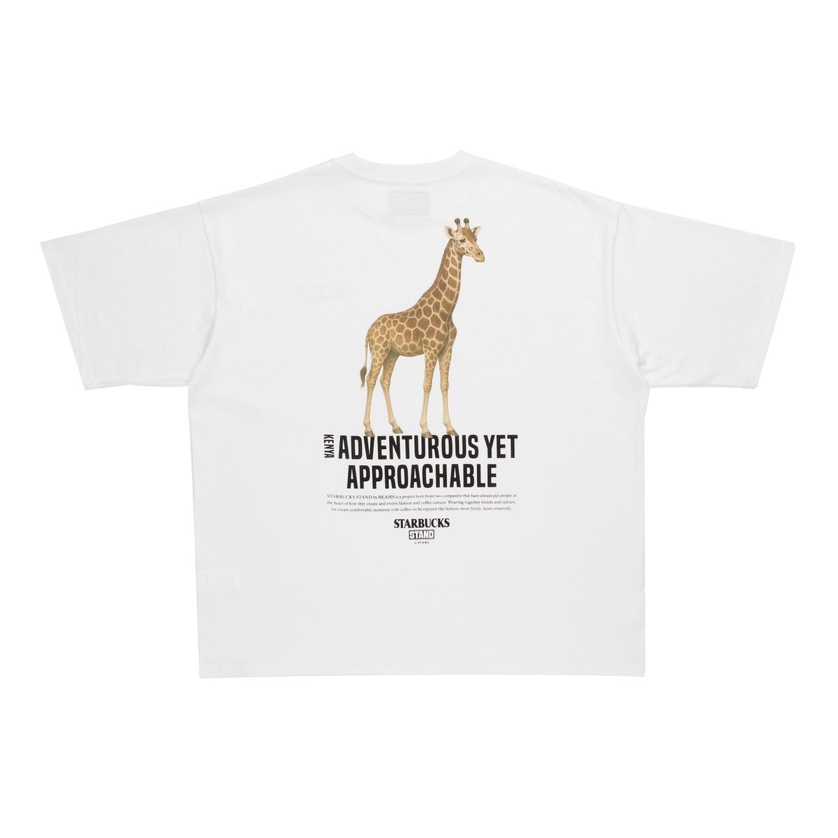 アニマルプリントTシャツ　キリン