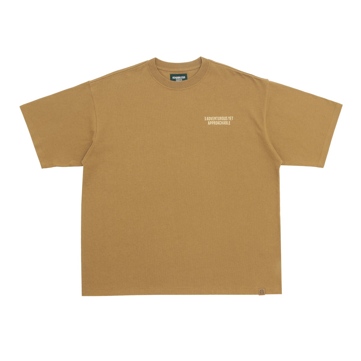 アニマルプリントTシャツ　ブラウン　正面