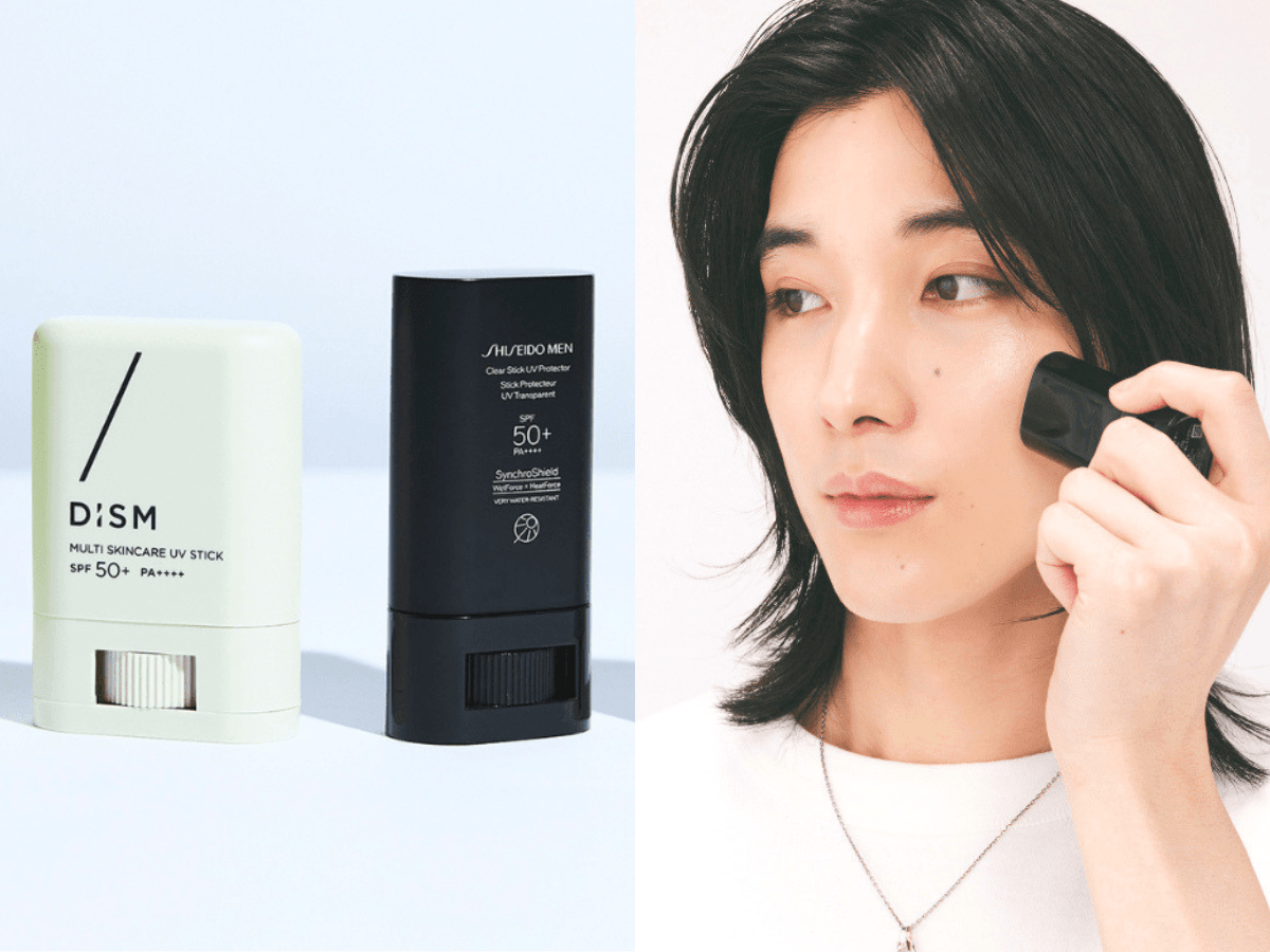 メンズにも使いやすい！ 「日焼け止めスティック」8選。SHISEIDO MEN、DISM...美容好きに支持される、便利さ最強のUVケア名品まとめ。