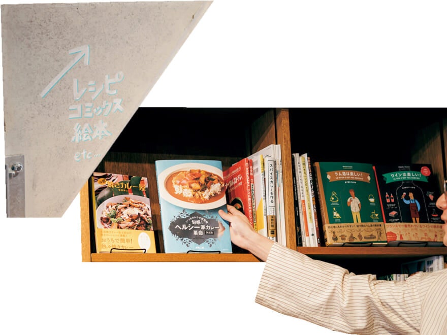レシピ本の数々