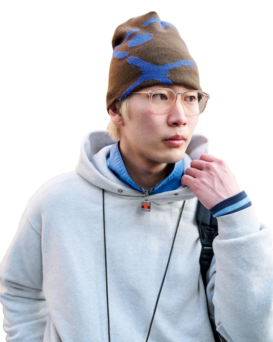 菅原竜也さんのcourr&egrave;gesの眼鏡