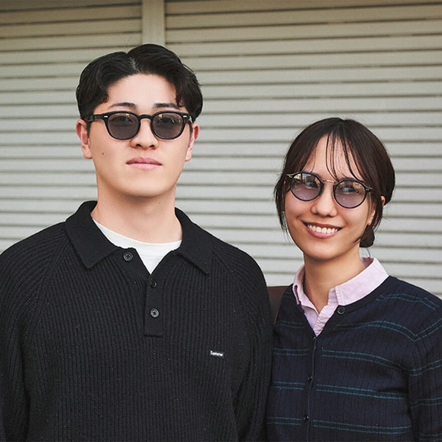 ayameのメガネ、OLIVER PEOPLESのメガネ